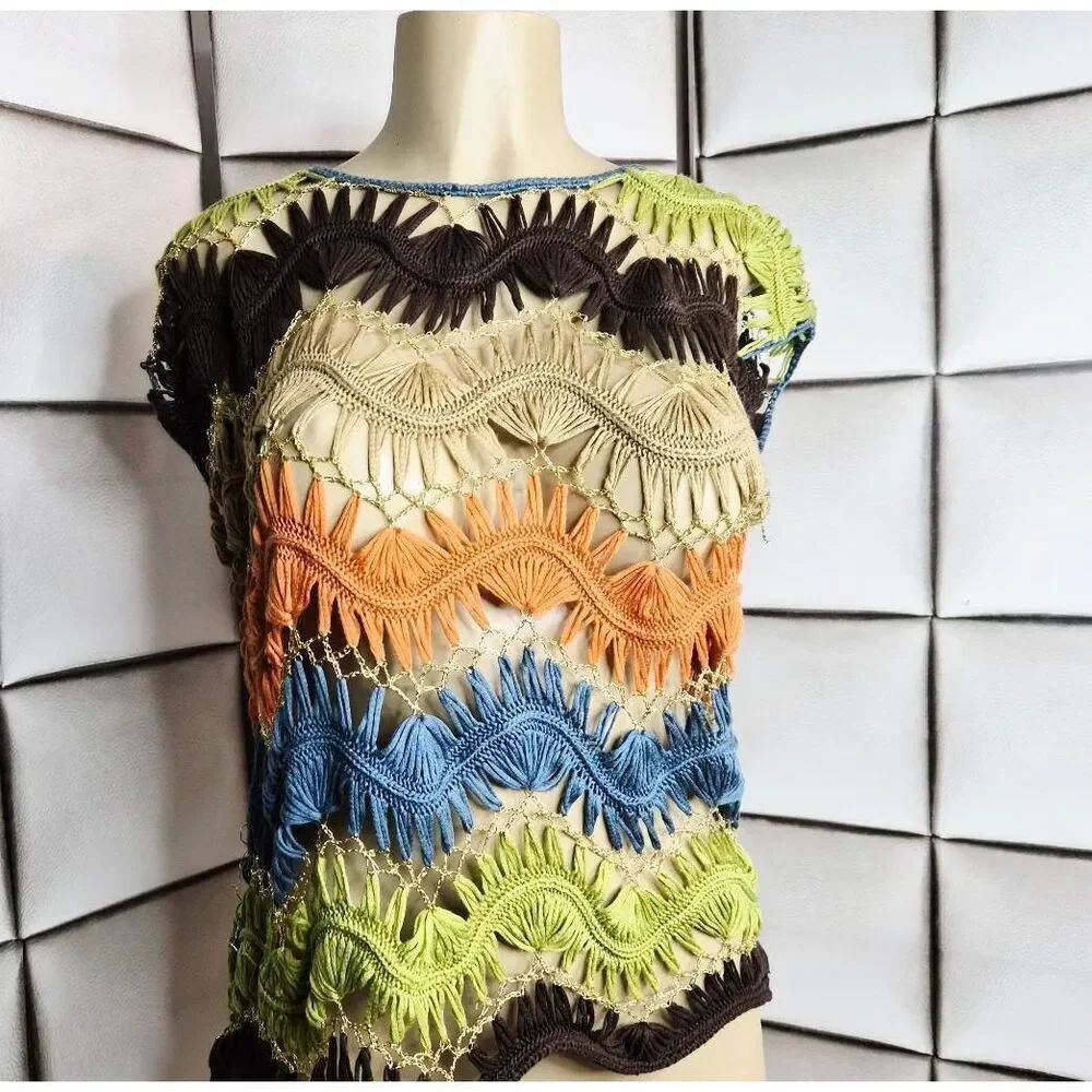 Misshop Crochet top